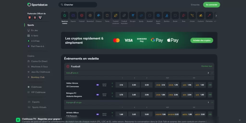 bookmaker sportsbet,io